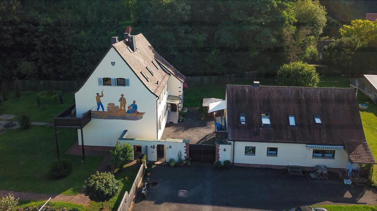 Ferienwohnung An Der Mainschleusse Gemunden am Main Bagian luar foto